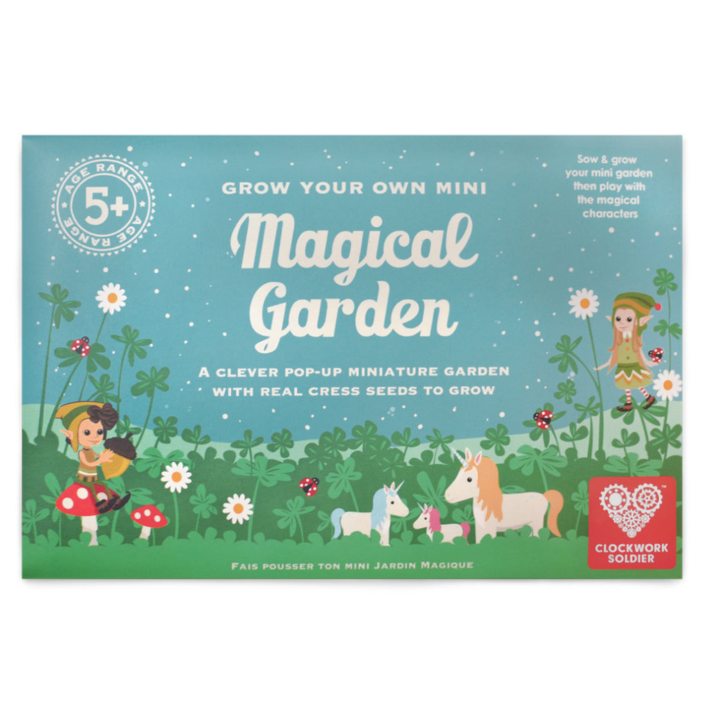 Packaging of Mini Magical Cress Garden for children