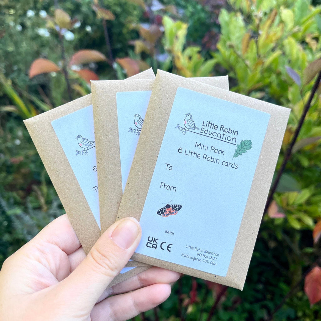 Mini Packs of 6 Little Robin cards
