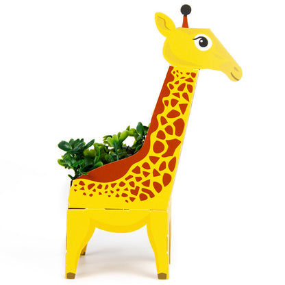 Giraffe paper planter from Clockwork Soldier Jungle Plant Pals