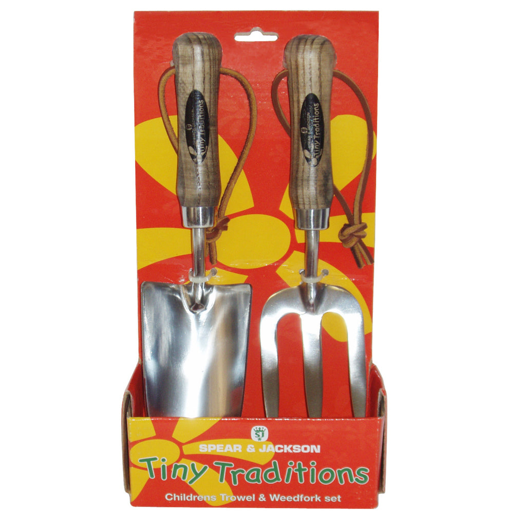Spear and Jackson Trowel and Fork Set for children 