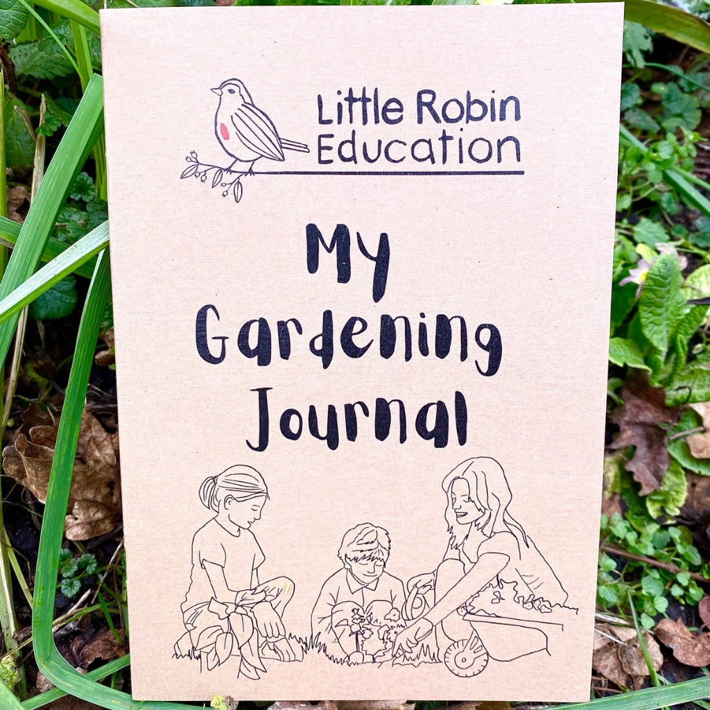 Little Robin Education My Gardening Journal front cover