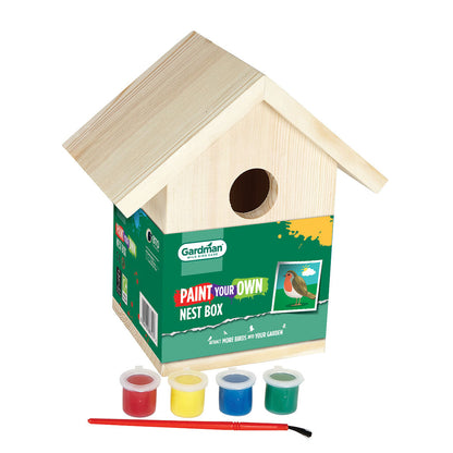 Paint Your Own Birdhouse for Children
