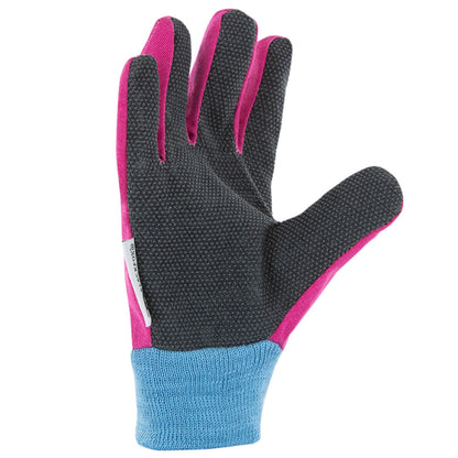 Palm of Pink gardening gloves for children 'Happy'  from Blackfox