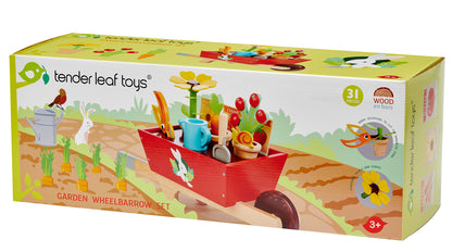 Tender Leaf Toys Garden Wheelbarrow Set