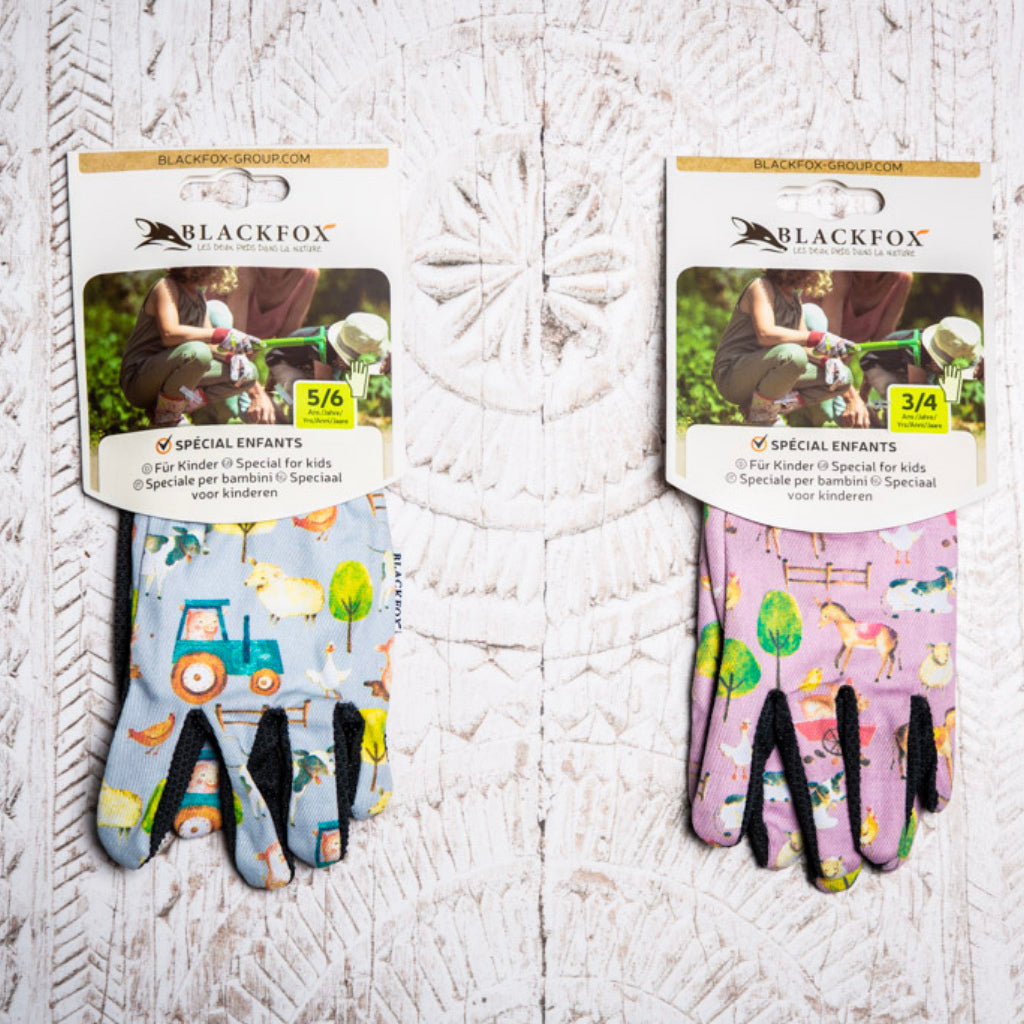 Blackfox children gardening gloves contained in Young Gardener Starter Kit